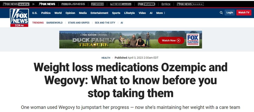 University of Michigan Health-West in FoxNews.com